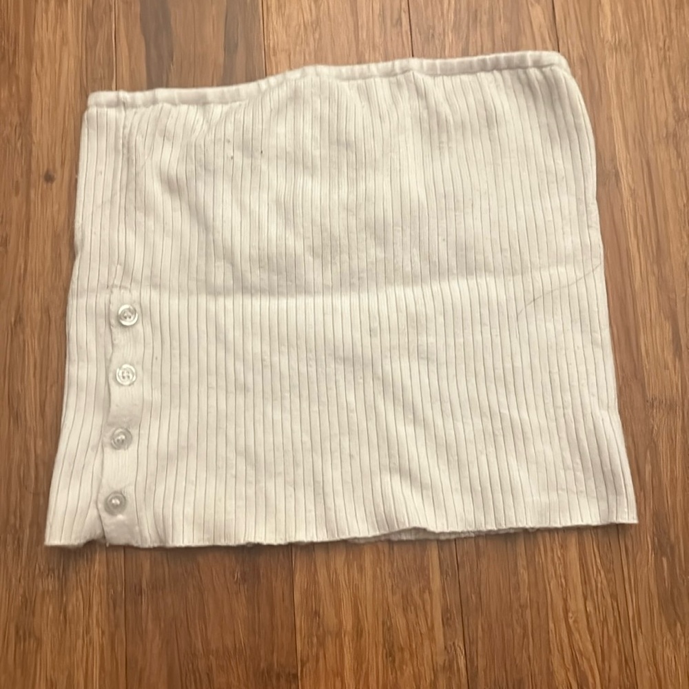 Tube top white